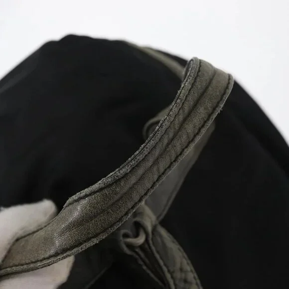 PRADA Backpack Nylon Leather Black Silver Auth 151999 - Picture 10 of 16